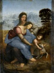 Szűz és gyermek Szent Annával, 1510 körül